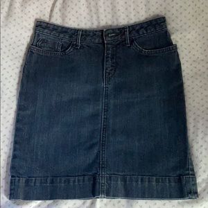 Banana Republic jean skirt